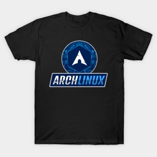 Cyber security - Ethical Hacker -  Arch Linux T-Shirt